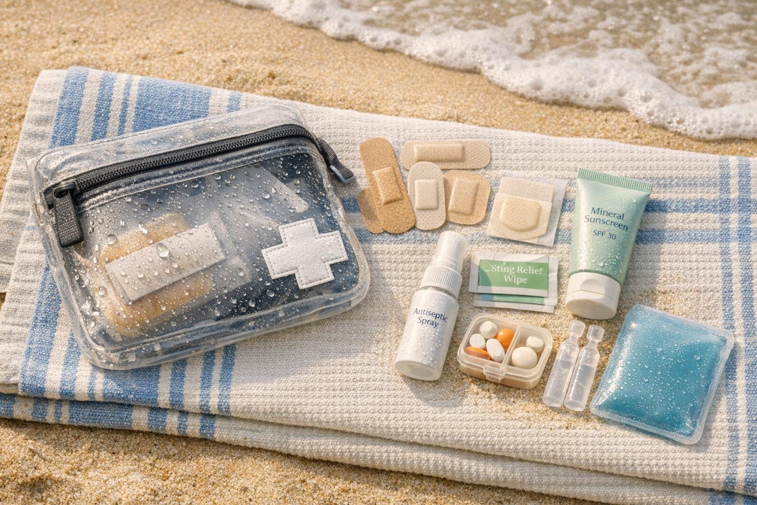 Beach First Aid Kit Essentials