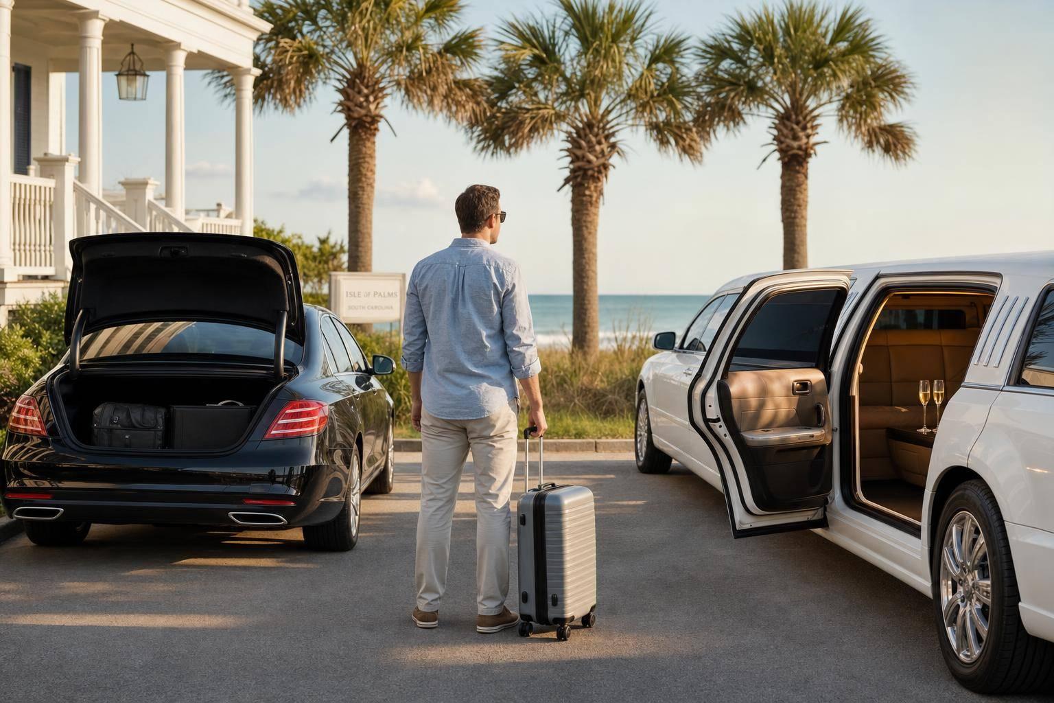 Private Car vs Limo for Isle of Palms Transfers