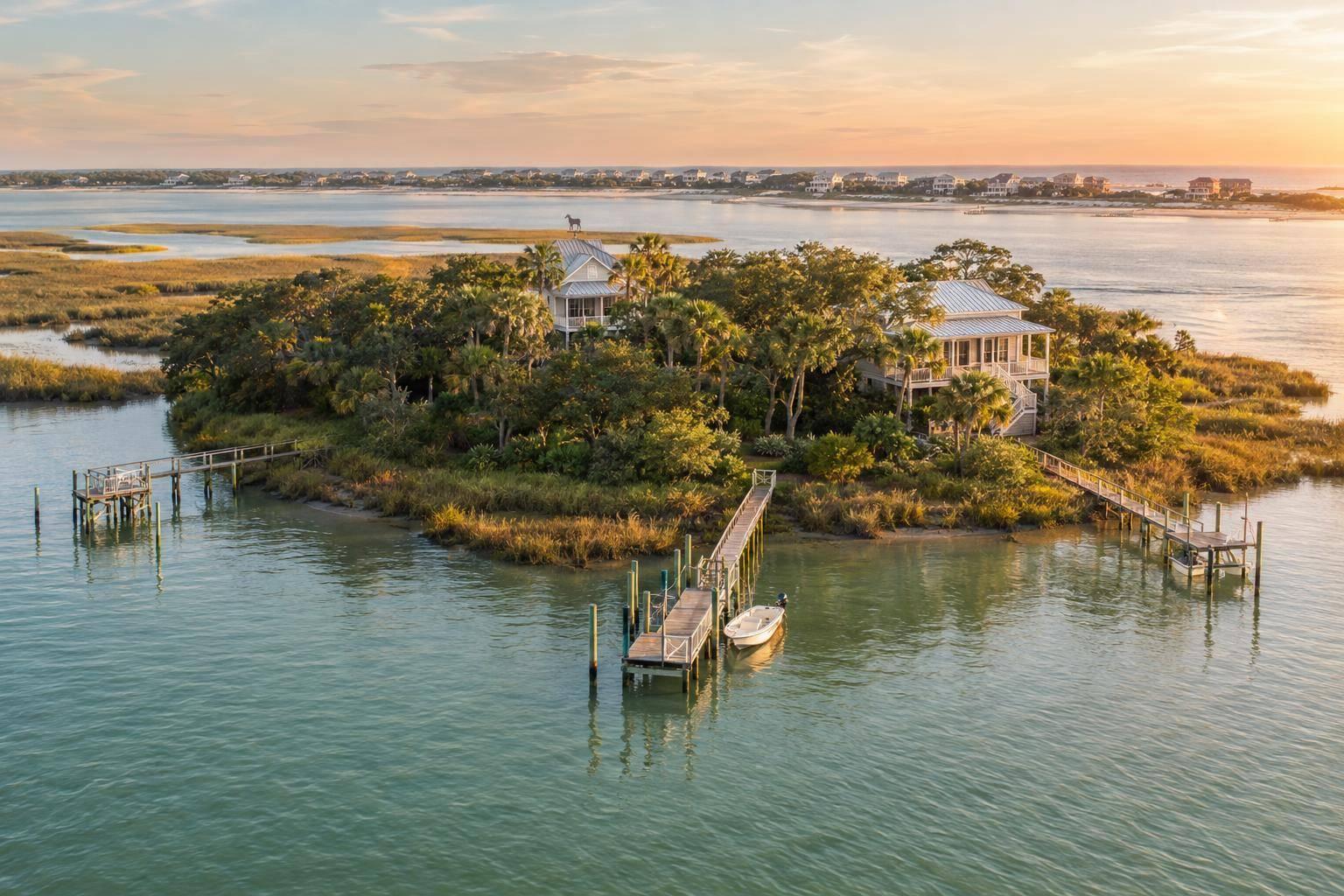 Who Lives on Goat Island Near IOP?