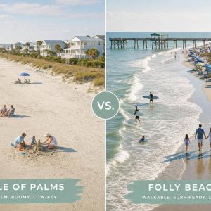 Isle of Palms vs Folly Beach for Family Fun