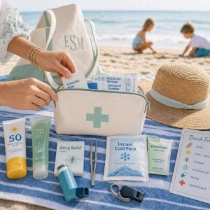 Beach First Aid Checklist for Families