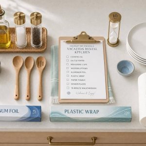 Checklist for Stocking a Vacation Rental Kitchen