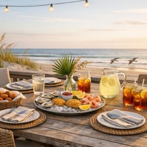Why Waterfront Dining Completes Your IOP Vacation