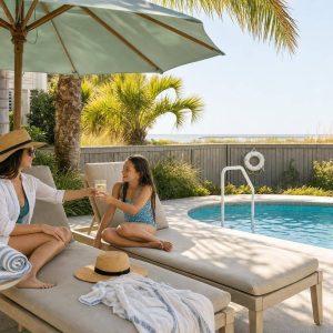Private Pool Relaxation in Isle of Palms: Guide
